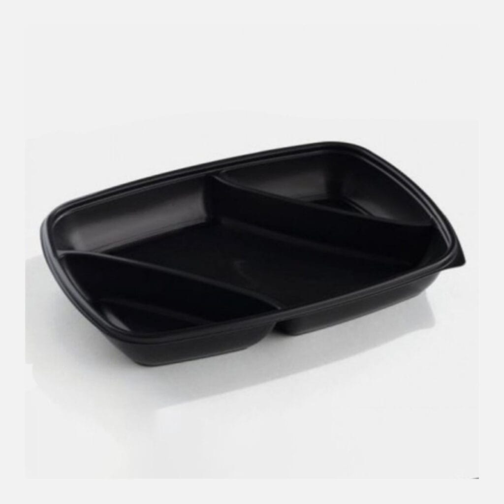 3 Compartment (200/600/175ml) Large Rectangular SABERT Fastpac ...