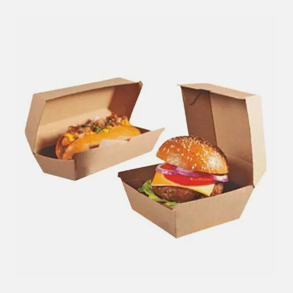 Small Corrugated Burger Boxes (1x200)