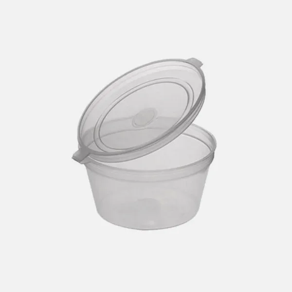 8oz Sauce Economy Container with Lids 1x250